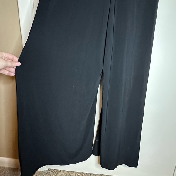 MSK Black Jumpsuit with pearl collar - Size M - Picture 8 of 10